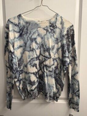 YAL Crew Neck Tie Dye Cotton Sweater_NWT